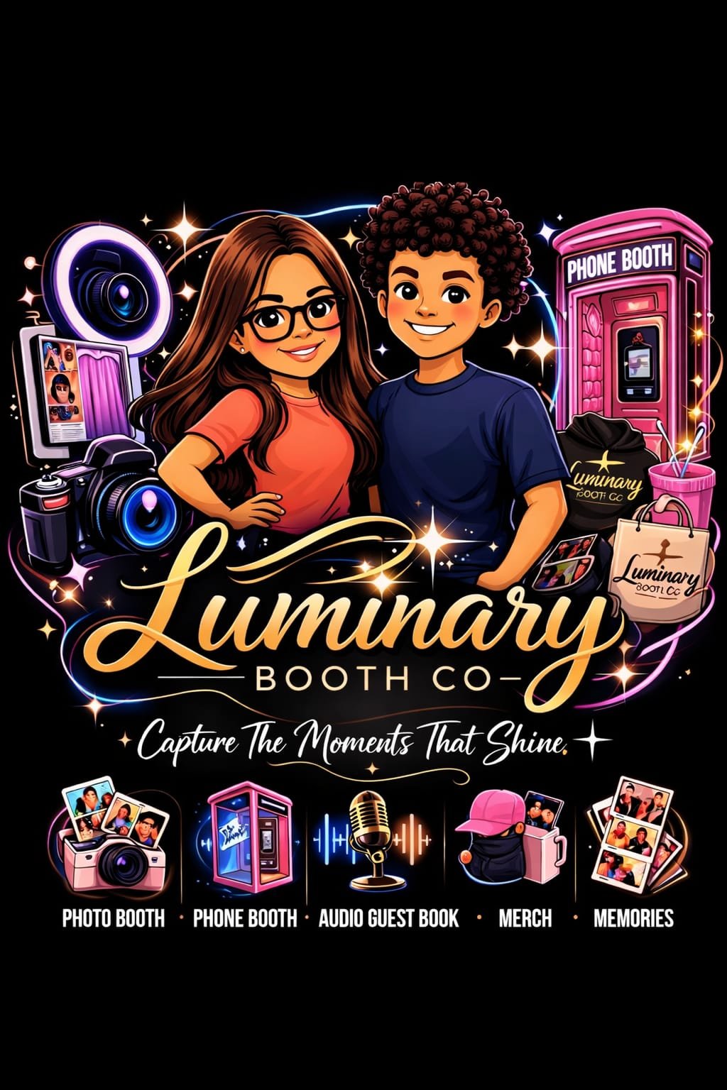Luminary Booth Co Logo
